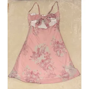 Princess Polly Carisa Mini Dress Pink Floral Lace Bustier Slip Sz 4 NWT Coquette thumbnail 4