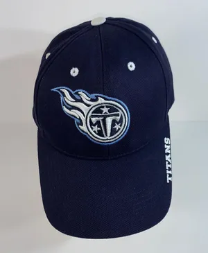 National Football League Team Apparel Tennessee Titans Hat Cap Unisex Adult Adjustable Blue-Football thumbnail 1