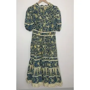 Ulla Johnson Annisa Dress in Lanai Midi Summer Womens Size 6 thumbnail 5