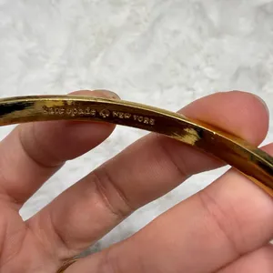 kate spade New York Gold Spade Bangle Bracelet thumbnail 6