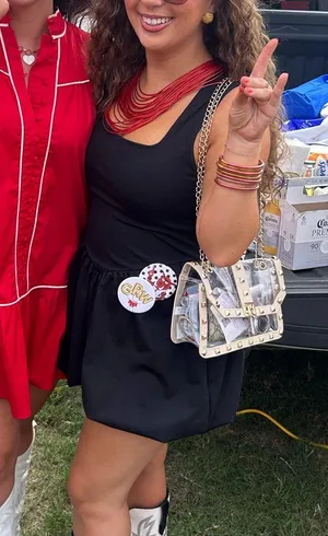 TJ Maxx Black bubble dress thumbnail 3