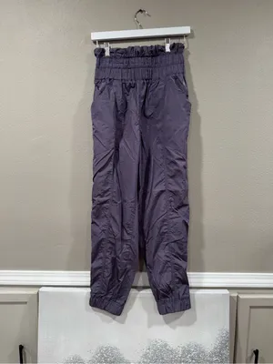 Free People The Way Home Jogger in Purple thumbnail 2