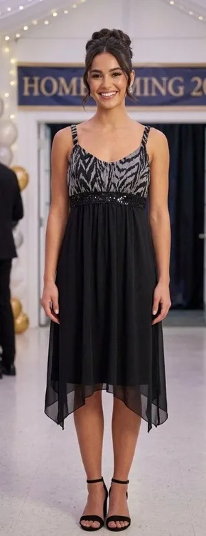EnFocus Studio Y2K Fairy Dress Black Size 10 thumbnail 1