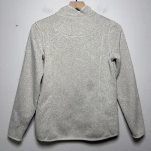 L.L. Bean‎ Womens Sweater Fleece Full-Zip Jacket M Sailcloth Gorpcore Granola thumbnail 7