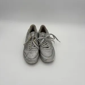 Reebok Shoes Womens 7.5 Classic Casual Sneakers Silver Leather Lace Up BD5757 thumbnail 4