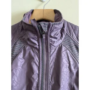 Lululemon Rebel Runner Zip Up Jacket size 2 Petal Camo Embossed‎ Purple Fog thumbnail 4