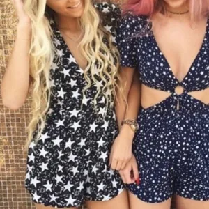 LF Rumor Boutique Star‎ Shorts Romper thumbnail 2