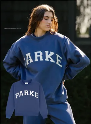 Crown Blue + White Parke Mockneck L/XL Brand New, Never Worn or Washed !! thumbnail 1