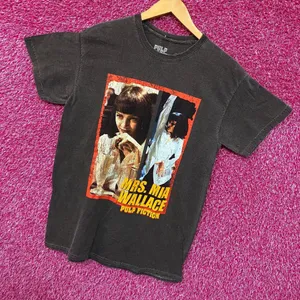 Pulp Fiction Mrs Mia Wallace Poster Movie Tee L thumbnail 3