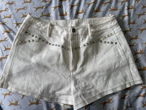 Blue Blush white shorts thumbnail 1