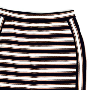 Banana Republic Textured Stripe Pencil Skirt Size 2P thumbnail 3