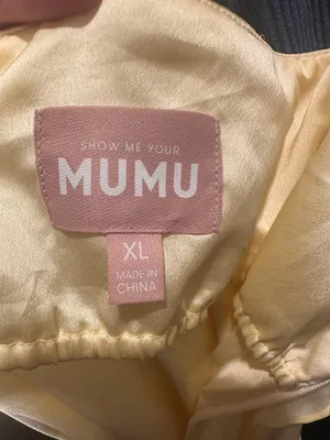 Show Me Your Mumu Yellow Ruffle Maxi Dress thumbnail 4