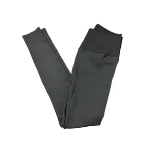 Alo Yoga Dark Green Ribbed Leggings thumbnail 7