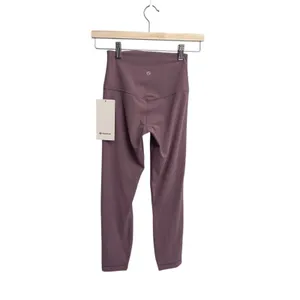 NWT Lululemon Align size 4 23” leggings lavander lux Authentic thumbnail 3