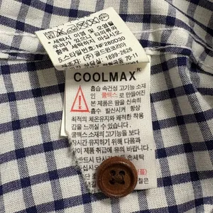 Rare The North Face Coolmax Cinch Waist Hiking Shirt 85/US SM‎ Gingham Korea thumbnail 9