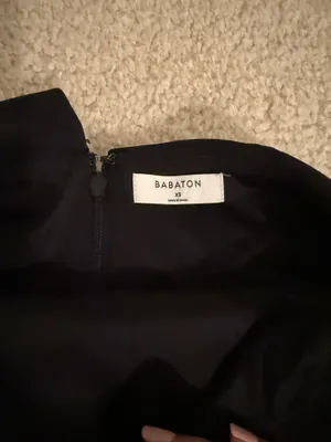 Aritzia Babaton Black Dress strapless  thumbnail 2