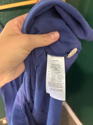 Madewell Blue Linen Viscose Midi Dress Sz Small thumbnail 3