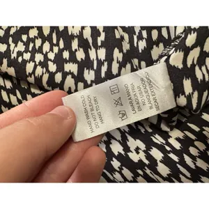 Doe &‎ Rae Button-Front Shirt Long Sleeve Size Medium Polyester Business Casual thumbnail 10