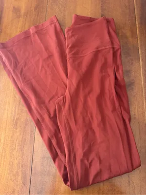 lululemon athletica High-Rise Flare Leggings in Rust Cayenne thumbnail 2