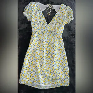 Princess Polly Kacey Mini Dress in Yellow Multi Size 2 thumbnail 8