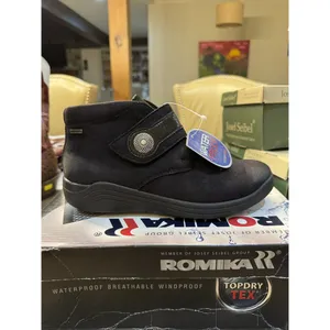 Romika MADERA - Ankle boots Black Suede And Patent Leather Size‎ 36 Josef Seibel thumbnail 2