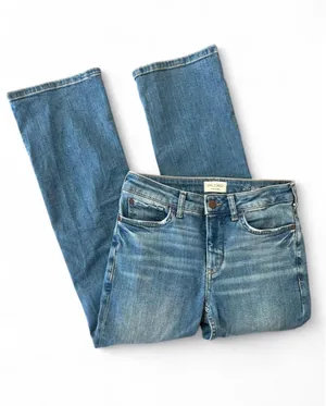 Pilcro Anthropologie Straight Leg High-Rise Jeans thumbnail 1