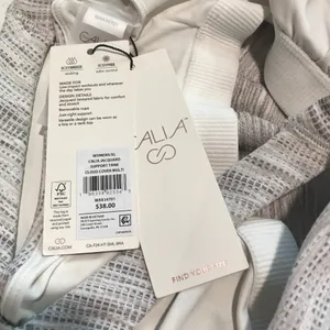 Calia Jacquard Support Tank in Cloud Cover Multi size XL NWT thumbnail 5