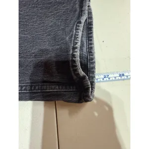 Abercrombie & Fitch The Baggy Low Rise Jeans Women's Size 25‎ Dark Gray Grunge thumbnail 11