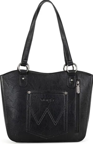 Womens Retro Studded Western Hobo Handbag And Wallet Set thumbnail 3