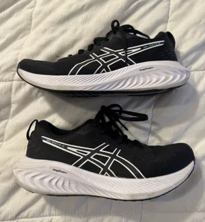 Asics Gel-Excite 10 Running Shoes Sneakers Black Women's 6 Amplifoam White Sport thumbnail 1