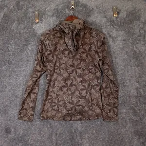 The North Face Gray Fleece Jacket Full Zip Gorpcore Outdoor Womens S/P thumbnail 4