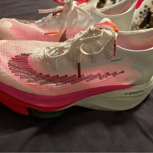 Nike White and Pink Athletic Shoes for Performance Alphafly Next% Flyknit. thumbnail 7