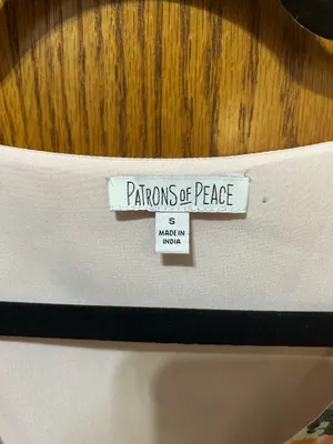 Patrons of Peace Pink floral dress thumbnail 6
