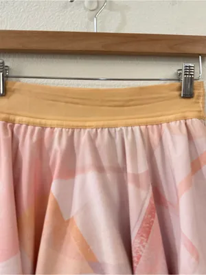 Lululemon Women's Court Rival High-Rise Active Mini Skirt Garrogeo Multi Sz‎ 4 thumbnail 3