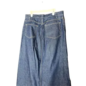 Gap‎ Vintage Y2K Jean Maxi Skirt Size 6 thumbnail 6