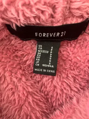 Forever 21 Fuzzy Hoodie thumbnail 2