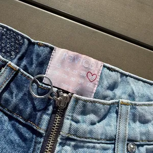 Revice Two-Toned Ying Yang Denim Zipper Jeans thumbnail 3