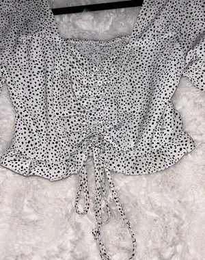 SheIn Ruched Crop Top thumbnail 5
