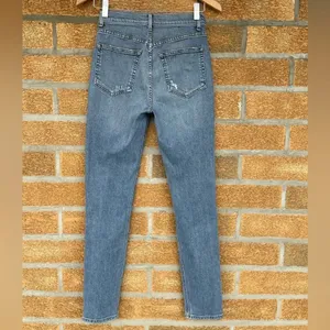 Reformation High Skinny Crop Jeans Patch Pockets 27 thumbnail 2