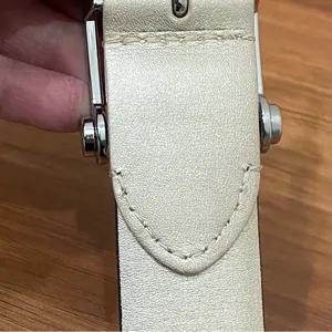 LAUREN Ralph Lauren Black & Gold Leather Reversible Women’s Belt Waist 29.5-33.5 thumbnail 9