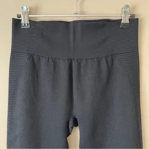 AERIE | Black Double Lined Leggings Sz M thumbnail 3