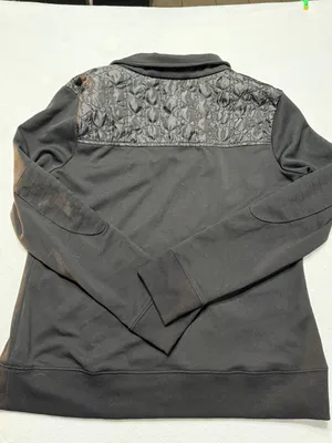 Harley-Davidson H-D Performance Black 1/4 Zip Mock Neck Sweatshirt Women's L thumbnail 16