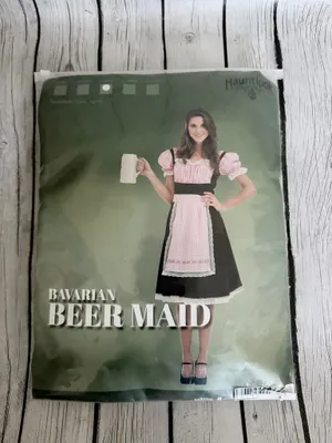 Hauntlook Bavarian Beer Maid Adult Halloween Costume Women’s Size Large NEW thumbnail 2