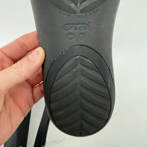 Crocs Serena T-Strap Open Toe Flip Sandal Black Women 11 Slingback Casual thumbnail 8