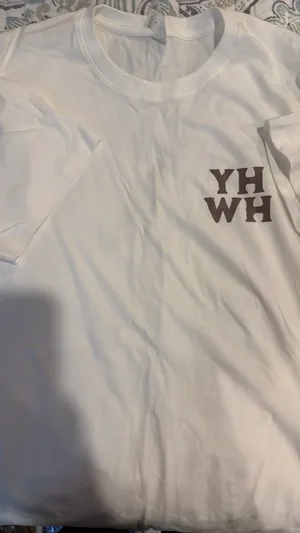 YHWH T shirt White Size M thumbnail 2