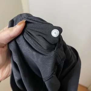 RARE! Lululemon Align High-Rise Pant Yogo Emboss Black logo Print US 6 Leggings thumbnail 6