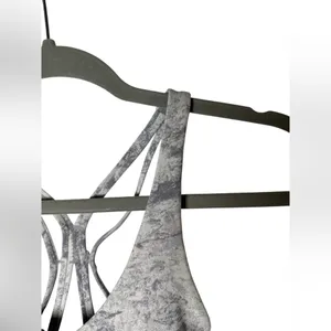 Lululemon Flow Freely Bra Washed Marble Alpine White Silverscreen Size‎ 4 thumbnail 4