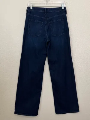 NWOT Old Navy Denim High-Rise Wow Wide Leg Women's Jeans, Size 4 thumbnail 7