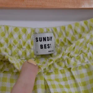 Aritzia Sunday Best Elisa Gingham Crop Shirt and Shorts Matching Set S thumbnail 11
