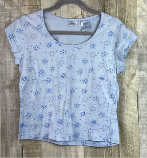 Personal Identity 2-pc Small PJ Set Top & Pants A Star Design Drawstring… thumbnail 2